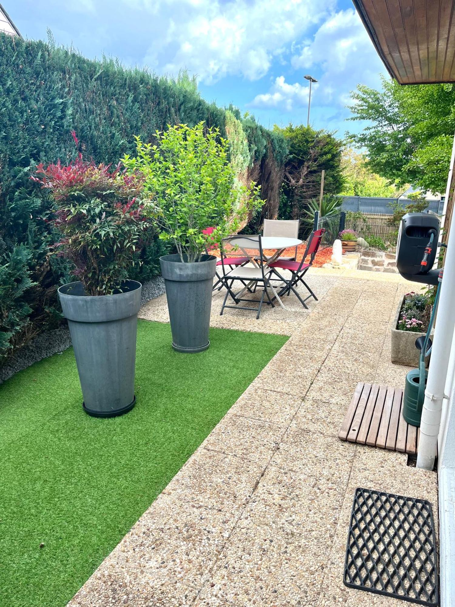 Au Jardin Ginkgo Apartment Quimper Luaran gambar