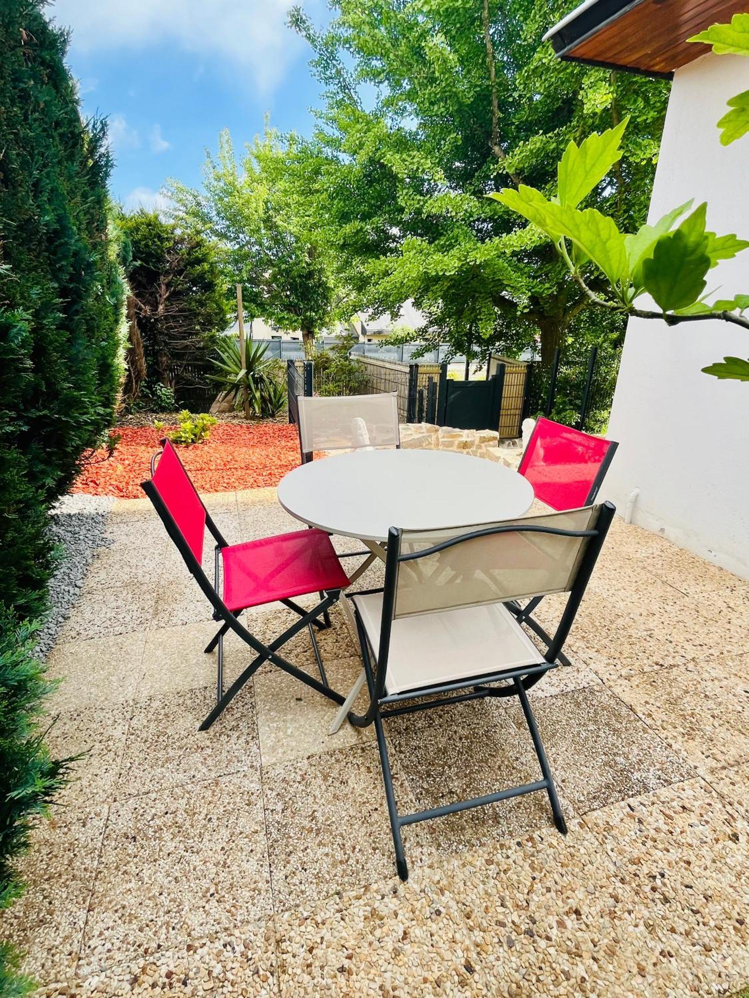 Au Jardin Ginkgo Apartment Quimper Luaran gambar